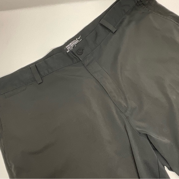 Nike Golf Dri-Fit Tour‎ Performance Shorts Mens Dark Gray Size 40 D31 - Picture 3 of 6